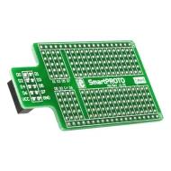MIKROE-197 макетная плата, SmartPROTO Board, IDC10, 3.3В, 5В