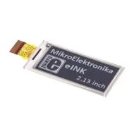 MIKROE-3158 дисплей E-Paper, 2.13", 122x250, SPI, SSD1673