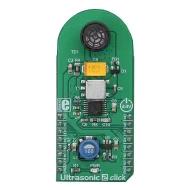 MIKROE-3302 плата расширения, Sensor, Ultrasonic Range Finder, PGA460, TLV61046