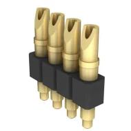 824-22-004-00-005000 соединитель прямоугольный, Piston, 4 контакта, 2.54мм
