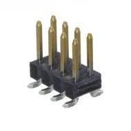 0015913080 прямоугольный разъем, гнездо на плату, Male Pin, 8 позиций, 2 ряда, 2.54мм шаг