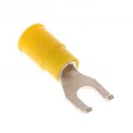 0191210057 клемма, лопатка, 10-12 AWG, #10 Stud, желтый