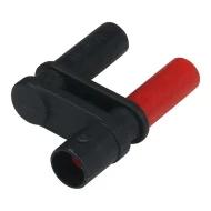 CT3889 адаптер коаксиальный, BNC (F), Banana Plug Double, изолированный