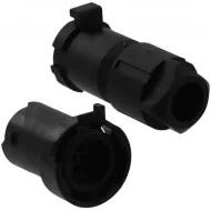 JN1HS10PL1 соединитель, Receptacle Housing, 10 позиций, Push-Twist, IP67
