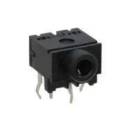 STX-3120-5B цилиндрический разъем, Phone Jack, Female, Stereo, 3.50мм