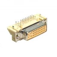0743201004 разъем DVI-I, Dual Link, 29 контактов, 3А, 40В