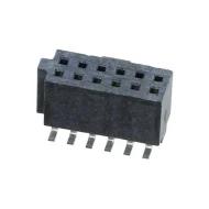 0781201207 прямоугольный соединитель, Receptacle, 12 позиций, 4.3А, 125ВAC