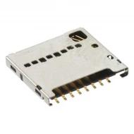 1040310811 разъем для карт памяти, Secure Digital - microSD, 10 позиций, Push In, Pull Out