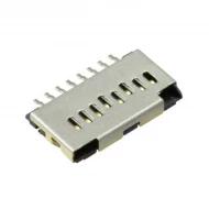 1051620001 разъем для карт памяти, Secure Digital - microSD, 9 позиций, Push In, Pull Out