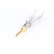 1054180313 соединитель прямоугольный, Pin, обжимной, 12 AWG, Gold 15.0µin