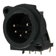 IO-XLR5-M-EH разъем круглый, XLR, 5 позиций, 3А, 50В AC