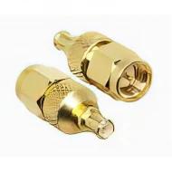 ADP-SMAM-MCXM переходник ВЧ соединителей, Plug to Plug, SMA to MCX, Male to Male, 50Ом