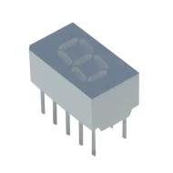 LSHD-A101 индикатор 7-сегментный, красный, 2.1В, 20мА, 9мкд, 650нм