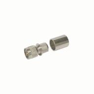 TC-400-MUHF ВЧ соединитель, MINI-UHF, Plug, 50Ом, 1ГГц