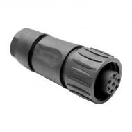 C016 30D006 800 12 соединитель, MALE CABLE CONNECTOR, 6+PE
