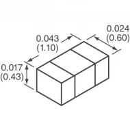 PESD0402-140 диод TVS, 14В, 40В, 1 канал