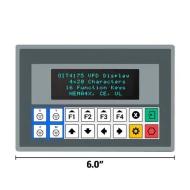 OIT4175-A00 панель оператора, 4 x 20 VFD, 16 программируемых клавиш, 12-30В DC, 2.02Вт