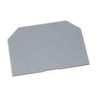 EP6/10U торцевая пластина, End Plate, Gray, 31 x 42.5 x 1.5мм