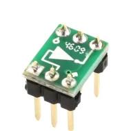 LS0002 адаптер макетной платы, SMD-DIP, SOT-23, 5 позиций, 0.95мм шаг