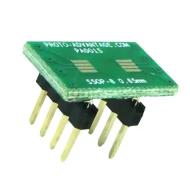 PA0015 адаптер, SSOP-8 TO DIP-8, 8 позиций, шаг 0.65мм