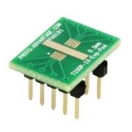 PA0191 адаптер, SMD to DIP, TSSOP, 10 позиций, 0.50мм шаг
