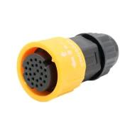 24024231-02 разъем круглый, Plug, Female Sockets, 24 позиции, 5А, 125В