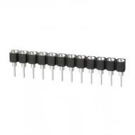 D01-9971242 гнездо для микросхем, SIP, 12 контактов, 1А, 10мОм