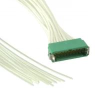G125-MC12005L4-0150L кабельная сборка, Plug to Individual Wire Leads, 20 позиций, 1.25мм, 150мм