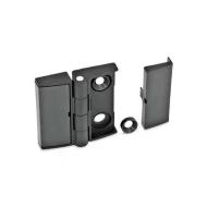 238-60-60-EJ-SW петля, Leaf Hinge, цинковый сплав, регулируемая, черная