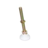 5T2LIT/DN резиновая прокладка, PLASTIC BASE LEVELING FEET STEEL, 1.250" Dia, Cylindrical