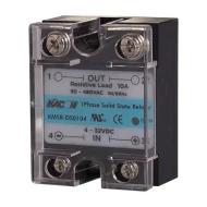 KMSR-DS1004 реле твердотельное, SPST-NO, 4-32В DC вход, 90-480В AC выход, 100А
