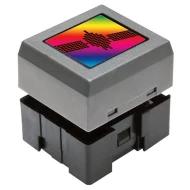 IS15ABFP4RGB переключатель с программируемым дисплеем, SPST-NO, 0.1А, 12В, RGB LED