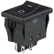 JWM21RA1A переключатель рокерный, DPST, 10А, 125В