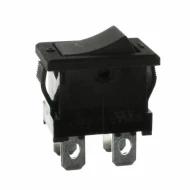 JWS21RAA/UCV переключатель рокерный, DPST, 6А, 125В