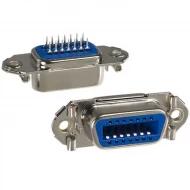 111-014-213L001 разъем, SCSI, 14 позиций, 2 ряда, вертикальный