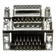 178-015-313R571 разъем D-sub, 15 позиций, 2 ряда, 5А