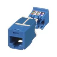 CJ6X88TGBU разъемы Keystone, Modular Jack 8p8c (RJ45, Ethernet), IDC, Cat6a
