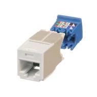 CJ6X88TGWH разъем Keystone, RJ45, Cat6a, 10 Гбит/с, 8-позиционный