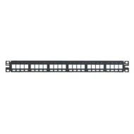 CPP24FMWBLY коммутационная панель, Modular Panel, 24 позиции, 1 ряд