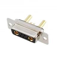 680M7W2203L201 разъем D-sub, Receptacle, 7 позиций, 5А, 20А