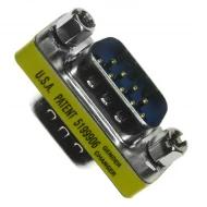 GCLP09M09M переходник D-Sub, Gender Changer, 9 Pin Male, 5 А