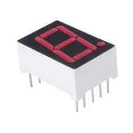 NTE3079 дисплей знакогенерирующий LED, 7-сегментный, красный, 1.85В, 12мкд