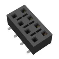 HLE-104-02-L-DV-BE-K-TR прямоугольный соединитель, Receptacle, 8 позиций, 4.1А, 400В