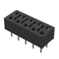 HLE-105-02-S-DV-TE разъем прямоугольный, гнездо, 10 позиций, 4.1А, 400В