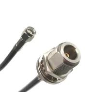 R-CX-1101-12 коаксиальный кабель, RG58C, SMA(M) - N-TYPE(F), 50 Ом, 1 ГГц