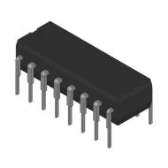 74HC4520P-E двоичный счетчик, 2 элемента, 4-бит, 69МГц, 2В ~ 6В