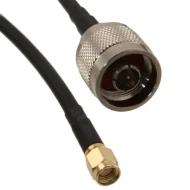 CBA-SMAMRP-NM1 кабельная сборка, коаксиальный, RP-SMA - N-Type, RG-58, 50 Ом, 6 ГГц
