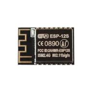 ESP-12S модуль приемопередатчика ВЧ, WiFi, 2.412ГГц ~ 2.484ГГц, 54Мбит/с, 3В ~ 3.6В