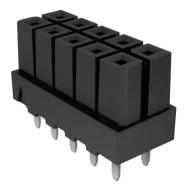 IPBS-105-01-T-D прямоугольный соединитель, Header, 10 позиций, 400В AC, 565В DC