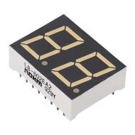 LB-602EA2 дисплей 7-сегментный, 0.56", оранжевый, 2.05В, 25мА, 65мВт